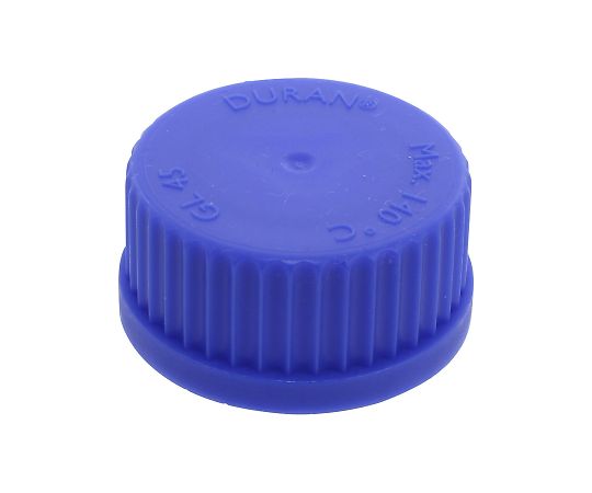 【全商品 ポイント10倍中】 ねじ口瓶交換用キャップ(デュランR) 青 017200-451A 1個