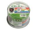 メディアディスク CD-R 50枚入 HDCR80GP50 1ケース(50枚入)(2)