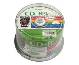 メディアディスク CD-R 50枚入 HDCR80GP50 1ケース(50枚入)