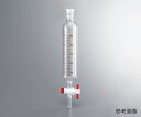 円筒分液ロート(PTFEコック・目盛有・下部摺合無) 125mL 1個