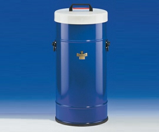 デュワーフラスコ(大型・広口・フタ付) ハンドル無 サイドグリップ付 1244 1個