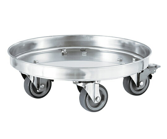 タンク運搬台車 φ430mm用(SUS・ウレタン車) KMS-43 1個