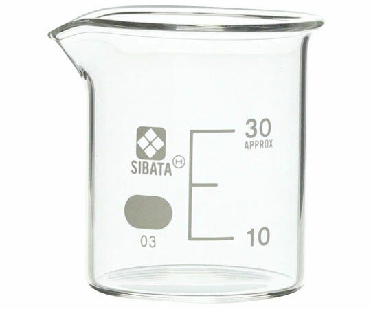 ビーカー 30mL 010020-30A 1個