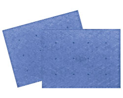 安寿 吸着すべり止めマット Cサイズ 2枚入 / 535-127 ブルー 1組