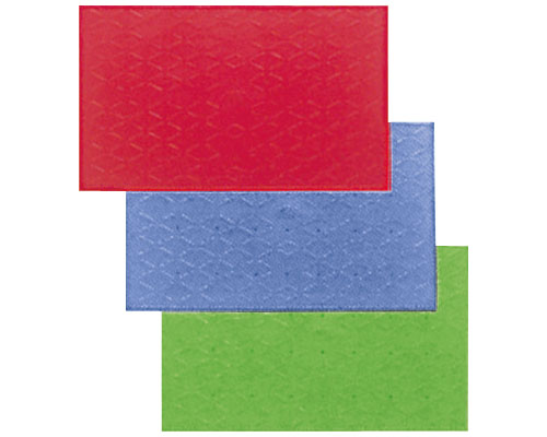 安寿 吸着すべり止めマット Sサイズ / 535-448 レッド 1枚