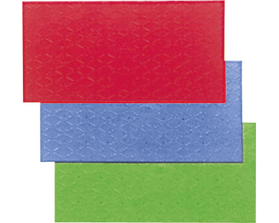 安寿 吸着すべり止めマット Mサイズ / 535-458 レッド 1枚