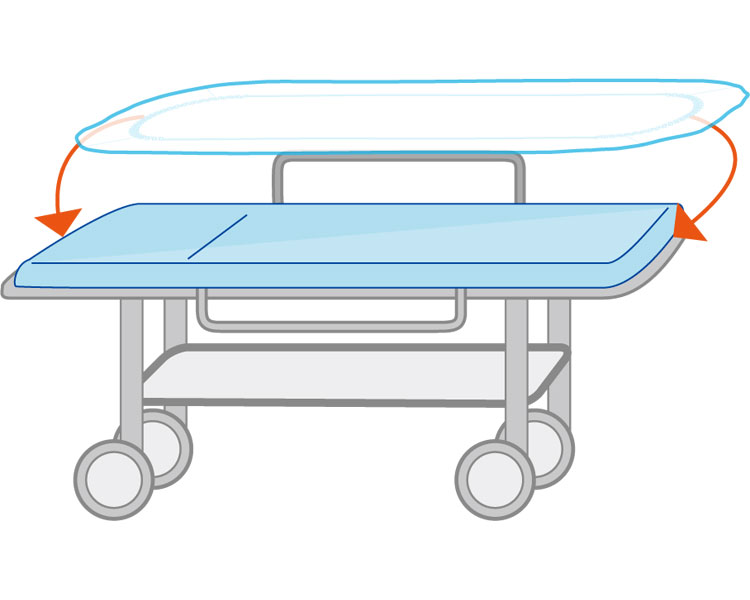 医療・福祉関連 その他 ・汚れたらすぐ交換できるディスポーザブルタイプなので、衛生的にご使用いただけます。・吸水、防水の2層構造なので血液・体液などを吸収しつつ、ストレッチャーへの浸透を防ぎ、汚れから守ります。・両端折り返しゴム付きで、様々なストレッチャーに取り付けできるサイズです。・装着が簡単、スピーディーにでき、業務の妨げになりません。・カバー自体が汚れたらすぐ交換できる使い捨てタイプなので、衛生的にご使用いただけます。※本品は使い捨て品です。洗濯等はできません。※本商品の大きさに合わないストレッチャーへのご使用はお控えください。※人体に触れるご使用の際、肌に合わない場合はすみやかに使用を中止してください。 ●サイズ／幅57×長さ191cm（両端折り返し10cm）●材質／レーヨン、ポリエチレン、ゴム●ケース入数/4医療・福祉関連 その他 ・汚れたらすぐ交換できるディスポーザブルタイプなので、衛生的にご使用いただけます。・吸水、防水の2層構造なので血液・体液などを吸収しつつ、ストレッチャーへの浸透を防ぎ、汚れから守ります。・両端折り返しゴム付きで、様々なストレッチャーに取り付けできるサイズです。・装着が簡単、スピーディーにでき、業務の妨げになりません。・カバー自体が汚れたらすぐ交換できる使い捨てタイプなので、衛生的にご使用いただけます。※本品は使い捨て品です。洗濯等はできません。※本商品の大きさに合わないストレッチャーへのご使用はお控えください。※人体に触れるご使用の際、肌に合わない場合はすみやかに使用を中止してください。 ●サイズ／幅57×長さ191cm（両端折り返し10cm）●材質／レーヨン、ポリエチレン、ゴム●ケース入数/4