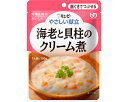 食事関連 食品・健康食品 ・適度な大きさの具材を歯ぐきでつぶせるくらいにやわらかく調理し、とろみをつけて食べやすく仕上げています。・やわらかく仕立てたえびと貝柱を、じっくり炒めた玉ねぎ、じゃがいも、にんじんと一緒にクリーム感たっぷりのソースで煮込みました。【保存方法】直射日光を避け、常温で保存してください。 ●原材料／野菜（たまねぎ、じゃがいも、にんじん）、魚肉（えび、いたや貝柱）、乳等を主要原料とする食品（植物油脂、クリーム、脱脂粉乳）、マッシュルーム、乳たん白加工品、小麦粉、バター、砂糖、食塩、ワイン、酵母エキスパウダー、ほたてエキスパウダー、卵黄油、香辛料／増粘剤（加工でん粉、キサンタンガム）、卵殻カルシウム、調味料（アミノ酸等）、加工でん粉、pH調整剤、（一部に卵・乳成分・小麦・えび・大豆を含む）●栄養成分／（1個当たり）エネルギー95kcal、たんぱく質3.8g、脂質5.6g、糖質7.0g、食物繊維0.8g、灰分1.2g、ナトリウム272mg、カリウム120mg、カルシウム124mg、リン57mg、鉄0.1mg、食塩相当量0.7g●アレルギー／卵・乳成分・小麦・えび・大豆●食事関連 食品・健康食品 ・適度な大きさの具材を歯ぐきでつぶせるくらいにやわらかく調理し、とろみをつけて食べやすく仕上げています。・やわらかく仕立てたえびと貝柱を、じっくり炒めた玉ねぎ、じゃがいも、にんじんと一緒にクリーム感たっぷりのソースで煮込みました。【保存方法】直射日光を避け、常温で保存してください。 ●原材料／野菜（たまねぎ、じゃがいも、にんじん）、魚肉（えび、いたや貝柱）、乳等を主要原料とする食品（植物油脂、クリーム、脱脂粉乳）、マッシュルーム、乳たん白加工品、小麦粉、バター、砂糖、食塩、ワイン、酵母エキスパウダー、ほたてエキスパウダー、卵黄油、香辛料／増粘剤（加工でん粉、キサンタンガム）、卵殻カルシウム、調味料（アミノ酸等）、加工でん粉、pH調整剤、（一部に卵・乳成分・小麦・えび・大豆を含む）●栄養成分／（1個当たり）エネルギー95kcal、たんぱく質3.8g、脂質5.6g、糖質7.0g、食物繊維0.8g、灰分1.2g、ナトリウム272mg、カリウム120mg、カルシウム124mg、リン57mg、鉄0.1mg、食塩相当量0.7g●アレルギー／卵・乳成分・小麦・えび・大豆●