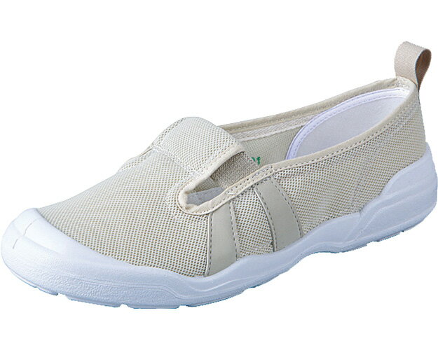 MS大人の上履き01 スリッポンタイプ 男女兼用 / 28.0cm ベージュ 1足