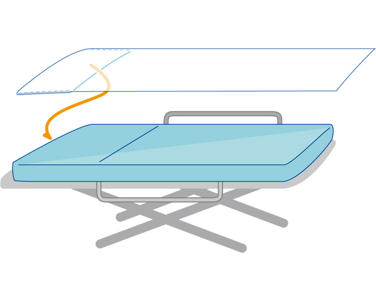 医療・福祉関連 その他 ・汚れたらすぐ交換できるディスポーザブルタイプなので、衛生的にご使用いただけます。・吸水、防水の2層構造なので血液・体液などを吸収しつつ、ストレッチャーへの浸透を防ぎ、汚れから守ります。・片側だけの折り返し付きなので、様々なストレッチャーに対応できます。・特にリクライニングタイプのストレッチャーに最適です。・簡単・スピーディーに装着でき、業務の妨げになりません。※本商品は使い捨て品です。洗濯等はできません。※本商品の大きさに合わないストレッチャーへのご使用はお控えください。※人体に触れるご使用の際、肌に合わない場合はすみやかに使用を中止してください。 ●サイズ／幅77×長さ230cm（折り返し部分30cm）●材質／ポリプロピレン、ポリエチレン●ケース入数/4医療・福祉関連 その他 ・汚れたらすぐ交換できるディスポーザブルタイプなので、衛生的にご使用いただけます。・吸水、防水の2層構造なので血液・体液などを吸収しつつ、ストレッチャーへの浸透を防ぎ、汚れから守ります。・片側だけの折り返し付きなので、様々なストレッチャーに対応できます。・特にリクライニングタイプのストレッチャーに最適です。・簡単・スピーディーに装着でき、業務の妨げになりません。※本商品は使い捨て品です。洗濯等はできません。※本商品の大きさに合わないストレッチャーへのご使用はお控えください。※人体に触れるご使用の際、肌に合わない場合はすみやかに使用を中止してください。 ●サイズ／幅77×長さ230cm（折り返し部分30cm）●材質／ポリプロピレン、ポリエチレン●ケース入数/4