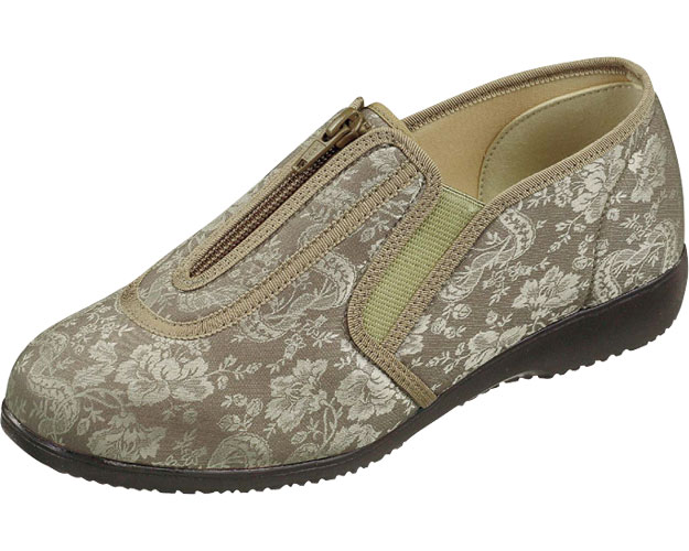 Rakuten - 【期間限定!対象商品P2〜20倍】 くつろぎエルダー329 KE329 婦人用 / 25.0cm モカ 1足