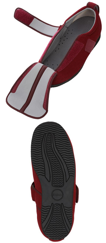 【期間限定!対象商品P2〜20倍】 ケアフル 7042 5E / LL 黒 1足 2