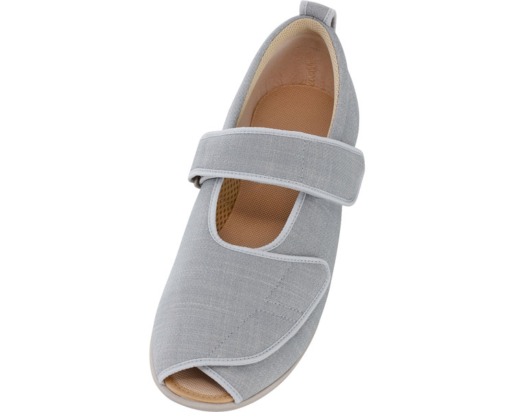 【期間限定 対象商品P2〜20倍】 オープンマジック 1035 / S グレー 1足