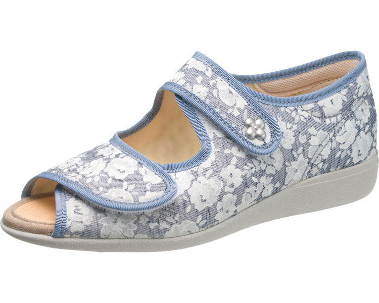 快歩主義 L133SL 婦人用 / 24.5cm ネイビーガラ 1足