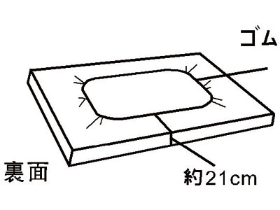 【期間限定!対象商品P2〜20倍】 全周ゴム付ボックス型防水シーツ 幅93cm / MR-2064 サックス 1枚 3