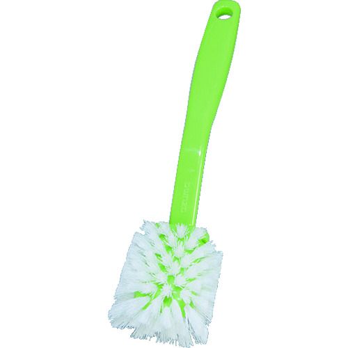 特長:●排水口の底もスミもしっかり洗えます。 用途:●汚れ落とし用 仕様:●縦(mm)：254●横(mm)：60●厚さ(mm)：45●色：グリーン●全長：●ブラシ幅：●奥行： 材質／仕上:●ブラシ・グリップ：ポリプロピレン特長:●排水口の底...