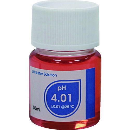 特長:●校正用試薬pH4.01(30ml) 用途:●PH-1000PEシリーズの各センサーの校正に。 仕様:●幅(mm)：35●奥行(mm)：35●高さ(mm)：57●適合機種：PH-1000PE、PHS-01PE、PHS-02PE、PHS-03PE、PHS-05PE、PHS-06PE、PHS-07PE、PHS-08PE、PHS-09PE、PHS-10PE、PHS-11PE、PHS-12PE、PHS-13PE、PHS-15PE、PHS-16PE、PHS-17PE●内容量(ml)：30●pH値：4.01特長:●校正用試薬pH4.01(30ml) 用途:●PH-1000PEシリーズの各センサーの校正に。 仕様:●幅(mm)：35●奥行(mm)：35●高さ(mm)：57●適合機種：PH-1000PE、PHS-01PE、PHS-02PE、PHS-03PE、PHS-05PE、PHS-06PE、PHS-07PE、PHS-08PE、PHS-09PE、PHS-10PE、PHS-11PE、PHS-12PE、PHS-13PE、PHS-15PE、PHS-16PE、PHS-17PE●内容量(ml)：30●pH値：4.01
