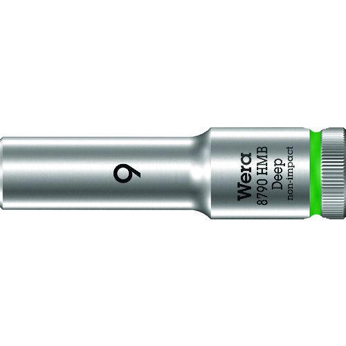 Wera　8790　HMB　ディープソケット　9．0　1個 (004531)