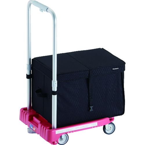 特長:●荷物の運搬に便利な折りたたみ式収納ボックス付です。 用途:●事務所などでの資料の運搬に。●家庭でのごみ出しなどに。 仕様:●均等荷重(kg)：100●長さ(mm)：465●幅(mm)：390●高さ(mm)：133●ハンドル高さ(mm)：790●キャスター径(mm)：75●色：ピンク●フタ：あり●箱サイズ(mm)長さ×幅×高さ：600×470×600●付属ストッパー：KW-GJS 仕様2:●折りたたみ式収納BOX（THB-KM）付●完成品 材質／仕上:●収納ボックス：表面:エステル織物＋撥水加工、裏面：塩ビコーティング セット内容／付属品:●THB-KM特長:●荷物の運搬に便利な折りたたみ式収納ボックス付です。 用途:●事務所などでの資料の運搬に。●家庭でのごみ出しなどに。 仕様:●均等荷重(kg)：100●長さ(mm)：465●幅(mm)：390●高さ(mm)：133●ハンドル高さ(mm)：790●キャスター径(mm)：75●色：ピンク●フタ：あり●箱サイズ(mm)長さ×幅×高さ：600×470×600●付属ストッパー：KW-GJS 仕様2:●折りたたみ式収納BOX（THB-KM）付●完成品 材質／仕上:●収納ボックス：表面:エステル織物＋撥水加工、裏面：塩ビコーティング セット内容／付属品:●THB-KM