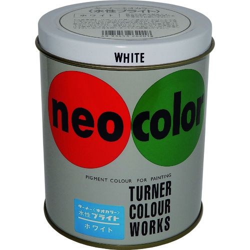ターナー ネオカラーブライト ホワイト 600ml 1個 (WB60001)