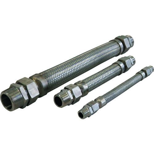 TOFLE　FTAP　袋ナット付溶接型フレキ　継手ステンレス　オスXオス　10AX1000L　1本 (FTAP70101000MM)