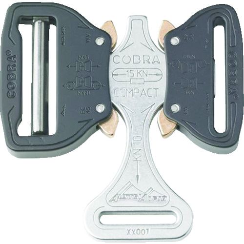 特長:●強力なコブラをセットで使用できます。 用途:●ベルトの締め付けなど。 仕様:●色：マットブラック●適応ベルト幅(mm)：45 仕様2:●欧州規格(EN358)取得●破断荷重：9kN 材質／仕上:●本体：7075 アルミニウム セット内容／付属品:●45mm幅の固定、調整可能コブラが各1個特長:●強力なコブラをセットで使用できます。 用途:●ベルトの締め付けなど。 仕様:●色：マットブラック●適応ベルト幅(mm)：45 仕様2:●欧州規格(EN358)取得●破断荷重：9kN 材質／仕上:●本体：7075 アルミニウム セット内容／付属品:●45mm幅の固定、調整可能コブラが各1個