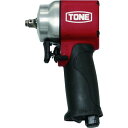 TONE エアーインパクトレンチ(ショートタイプ) 能力ボルト径12mm 差込角9.5mm 1台 (AI3121)