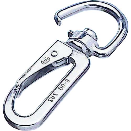 水本　ステンレス　ナスカンスナップOD型　長さ85mm　1個 (B809)