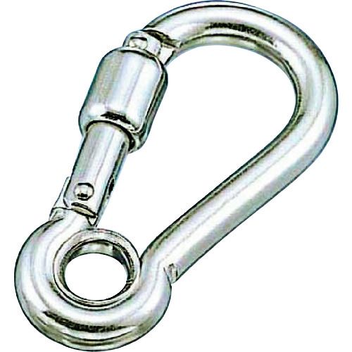 水本　ステンレス　オープンフックA型（リング付）　線径8mm　長さ84mm　1個 (B883)