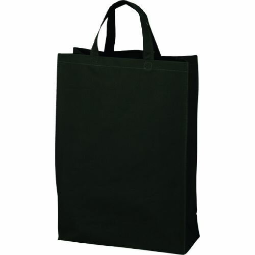 【期間限定!対象商品P2〜20倍】 a−1　ベーシックトート100　中縦　黒　1袋 (LC0551AB10)