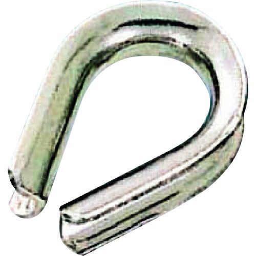 【SS限定 38万商品以上10%OFF】 水本　ステンレス　豆シンブル　使用ロープ径6mm　...