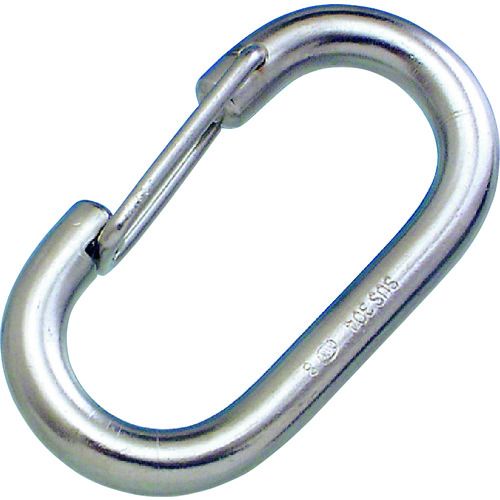 水本　ステンレス　O型フック　SUS316　線径8mm　長さ57mm　（1個入）　1個 (B2623)