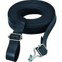 TRUSCO ゴムロープ金具付き Wフックバックル付20mmX2.0m 1本 1本 (GR2020KW1)