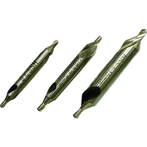 PROXXON　小型旋盤用別売りオプション　センタードリル3種セットPD250用　1個 (24025)