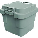TRUSCO トランクカーゴ フラット天板仕様 30L グレー 1台 (GYCF30)