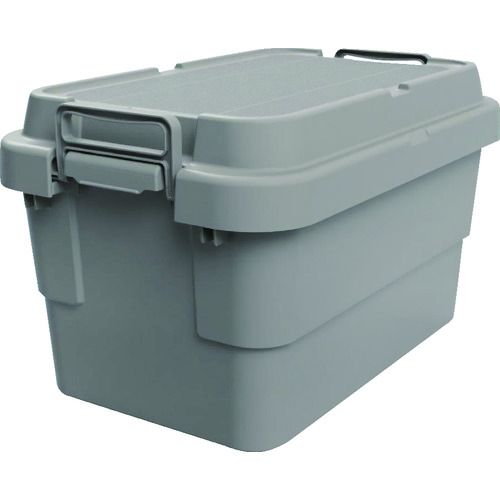 【SS限定 38万商品以上10%OFF】 TRUSCO　トランクカーゴ　フラット天板仕様　50L　グレー　1台 (GYCF50)