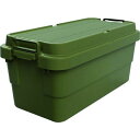 TRUSCO トランクカーゴ フラット天板仕様 70L ОD色 1台 (ODCF70)