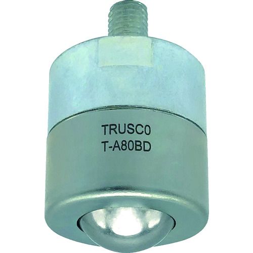 TRUSCO ボールキャスター切削加工品 下向き 1個 (T-A80BD)