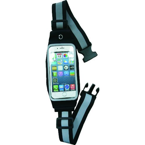 Rakuten - 【期間限定!対象商品P2〜20倍】 TRUSCO　スマホ用ショルダーケース（反射ベルトタイプ）　1個 (SMHC)