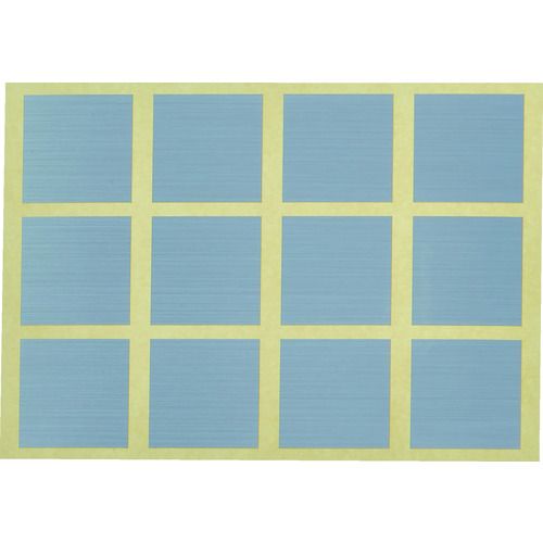 TRUSCO　衝突防止シール　正方形30角　ヘアライン銀艶　24枚入　1袋 (ACS3024SV)