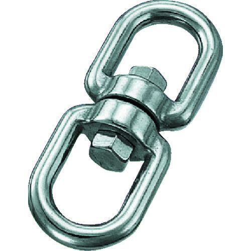 TRUSCO　ステンレス　スイベル　線径19mm　長さ229mm　1個 (TRMS19)