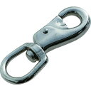 TRUSCO ステンレス スイベルスナップ強力タイプ 線径7mm 長さ113mm 許容荷重100kg 1個 (TSSAX3)