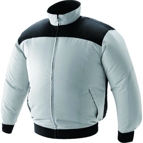 特長:●ファンの厚みを抑えたデザイン設計でさらに快適な着心地です。●ファンが目立ちにくい配色デザインです●風が抜けやすい広い袖口です。 用途:●屋外作業現場 仕様:●色：グレー●サイズ：LL●着丈(cm)：70●胸囲(cm)：128●肩幅(...