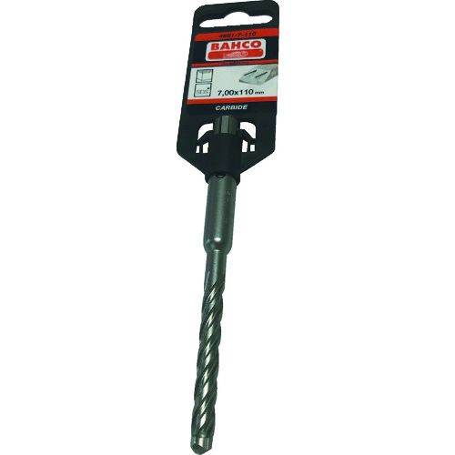 BAHCO　コンクリートドリル　SDSプラス　4　CUTTERS　全長110mm　刃径7mm　1本 (46517110)