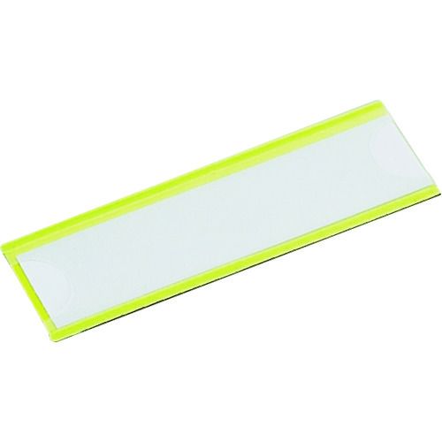 TRUSCO　マグネット式見出しプレート　40X110　黄　10枚入　1Pk (MGP40X110Y)