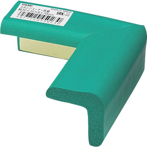 Rakuten - 【期間限定!対象商品P2〜20倍】 光　スポンジコーナー用　緑　8×30×30×70mm　1個 (SRK32)