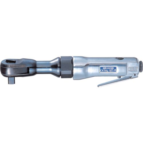 特長:●スマートなデザインでハンドツール感覚で使用できます。●スピードコントロールしやすい軽いタッチのスロットルレバーとスロットルスイッチです。 用途:●狭い場所でのボルト締め作業。●使用頻度の多いねじ締め作業。 仕様:●能力ボルト径(mm)：10●ソケット差込角(mm)：12.7●最大締付トルク(N・m)：170●無負荷回転数(min［［の−1乗］］)：180●空気消費量(［［M3］］/min)：0.45●ホース取付口：PT1/4●排気：前方●全長(mm)：254●使用エアホース内径(mm)：9.5 仕様2:●使用空気圧力：0.6MPa 材質／仕上:●鉄特長:●スマートなデザインでハンドツール感覚で使用できます。●スピードコントロールしやすい軽いタッチのスロットルレバーとスロットルスイッチです。 用途:●狭い場所でのボルト締め作業。●使用頻度の多いねじ締め作業。 仕様:●能力ボルト径(mm)：10●ソケット差込角(mm)：12.7●最大締付トルク(N・m)：170●無負荷回転数(min［［の−1乗］］)：180●空気消費量(［［M3］］/min)：0.45●ホース取付口：PT1/4●排気：前方●全長(mm)：254●使用エアホース内径(mm)：9.5 仕様2:●使用空気圧力：0.6MPa 材質／仕上:●鉄