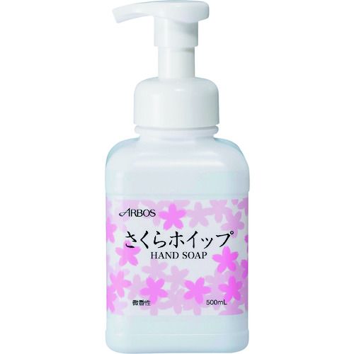 アルボース ハンドソープ さくらホイップ 1本 (01287) アルボース ハンドソープ さくらホイップ 1本 (01287)