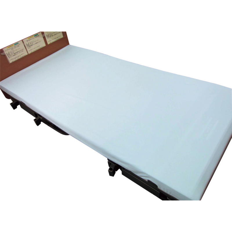 透湿ボックス型全面防水シーツ91幅用 サックスMR-2024