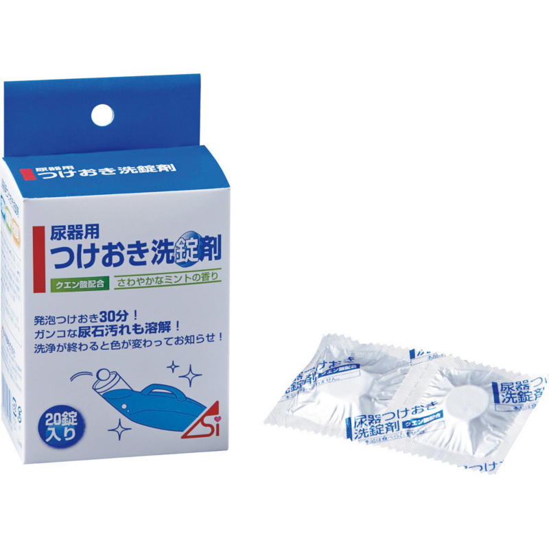【期間限定!対象商品P2〜20倍】 浅井商事 尿器つけおき洗錠剤800210